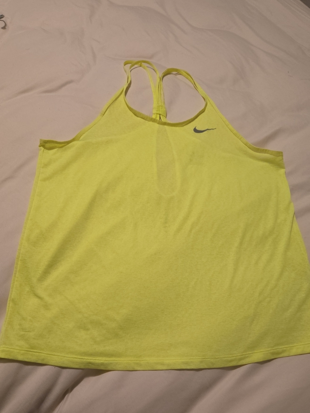 Women's Bright Yellow Racerback Training Tank
